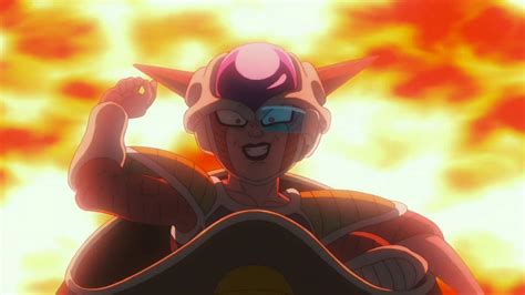 Freezer lanzando la Death Ball contra el Planeta Vegeta