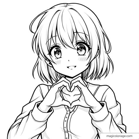 Página de manga con un poema y arte