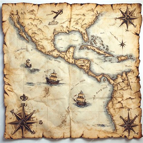Mapa de las rutas piratas y la Grand Line