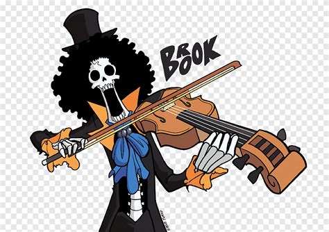 Brook tocando su violín