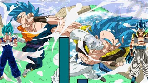 Comparación de poder entre Gogeta y Vegetto