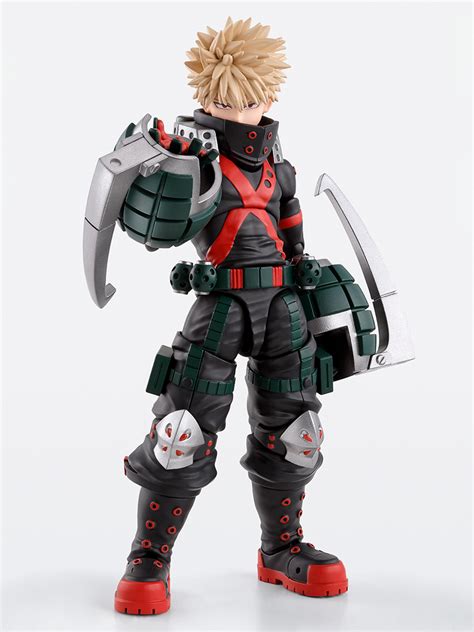 Katsuki Bakugou en pose de acción