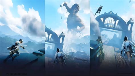 Jugador usando el Equipo de Movilidad Omni-Direccional para atacar a un Titán