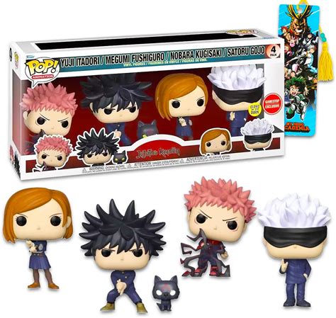 Comparativa de diferentes figuras Funko Pop de Jujutsu Kaisen