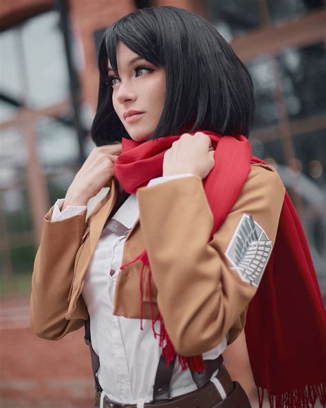 Cosplay de Mikasa Ackerman en las últimas temporadas de Shingeki no Kyojin
