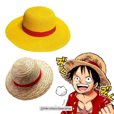 Monkey D. Luffy con su sombrero de paja