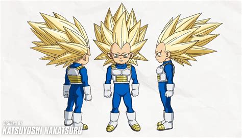 Vegeta transformándose en Super Saiyajin 3 en Dragon Ball Daima