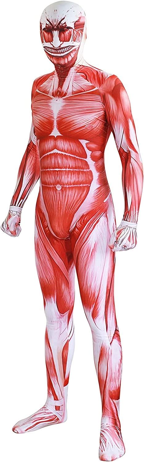 Cosplay de Titán Colosal de Ataque a los Titanes