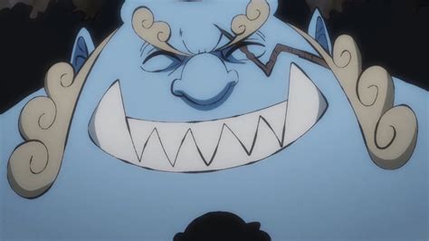 Detalle del rostro de Jinbe