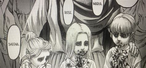 Ilustración del rey y sus hijas devorando a Ymir