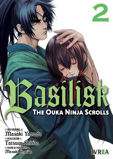Ilustración de ninjas de Basilisk The Ouka Ninja Scrolls