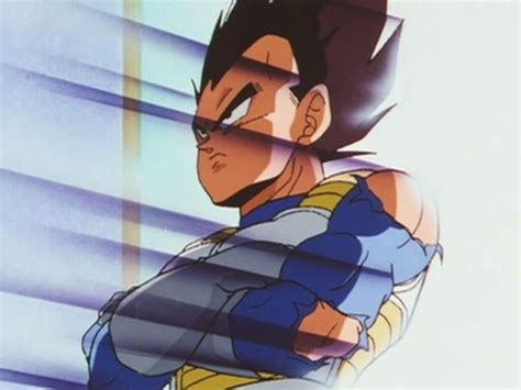 Vegeta frustrado en su cámara de gravedad