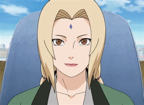 Retrato de Tsunade Senju como Quinta Hokage