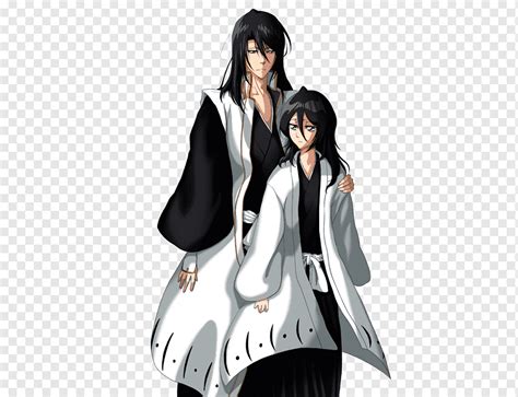 Ilustración de Hisana Kuchiki y Rukia Kuchiki, destacando su parecido físico.