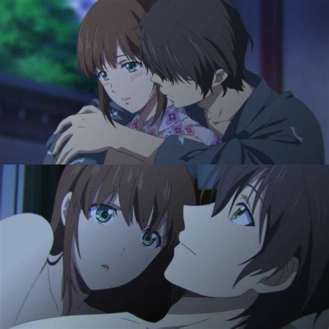 Ilustración de los personajes principales: Natsuo, Hina y Rui