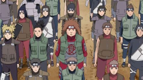 Diagrama mostrando la jerarquía ninja en Naruto, destacando el rango Jōnin