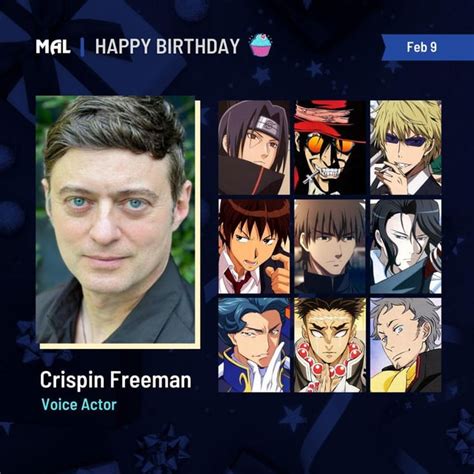 Crispin Freeman, actor de voz estadounidense