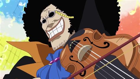 Ilustración de Brook, el esqueleto músico de One Piece