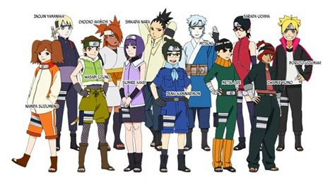 Personajes principales de Boruto