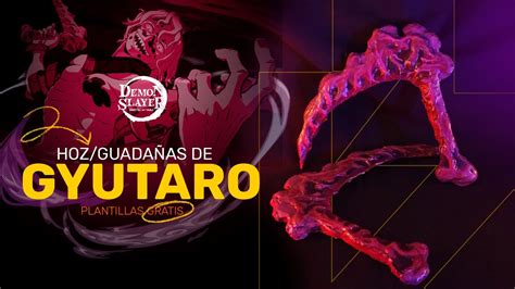 Ilustración de las guadañas de sangre de Gyutaro