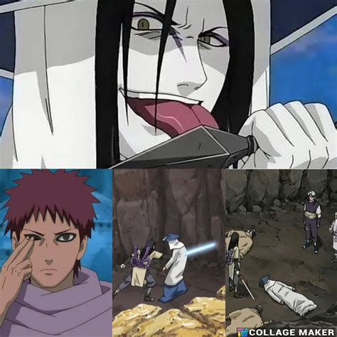 Gaara utilizando su arena en los Exámenes Chūnin