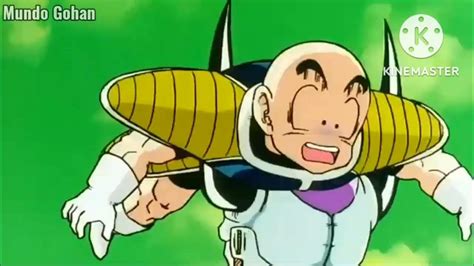 Krilin siendo atacado por Freezer