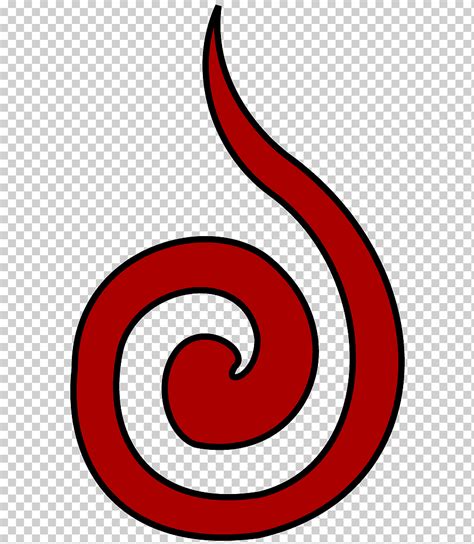 Naruto Uzumaki con un símbolo Uchiha