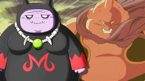 Ilustración de Marba y Dra. Arinsu trabajando en la creación de un nuevo Buu