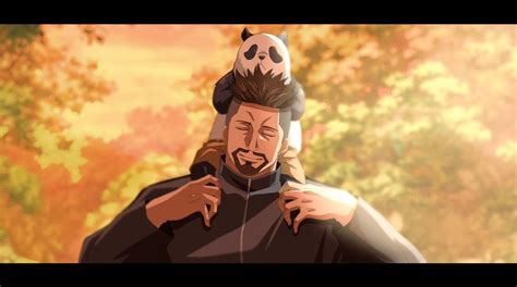 Imagen de Masamichi Yaga y Panda.