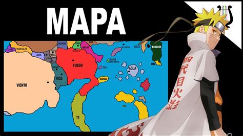 Mapa de las naciones ninja