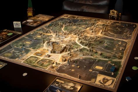 Mapa del juego de mesa Berserk