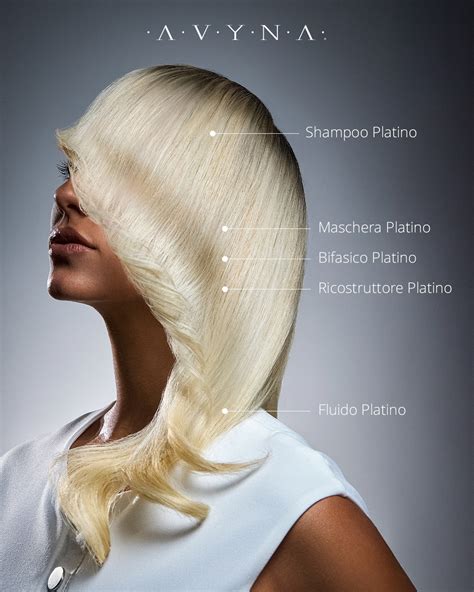 Cabello platino saludable y cuidado