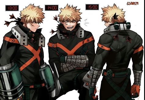Representación visual de Bakugo en estado crítico