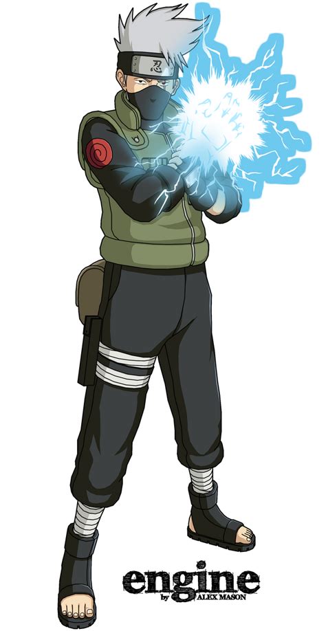 Kakashi Hatake en pose de combate
