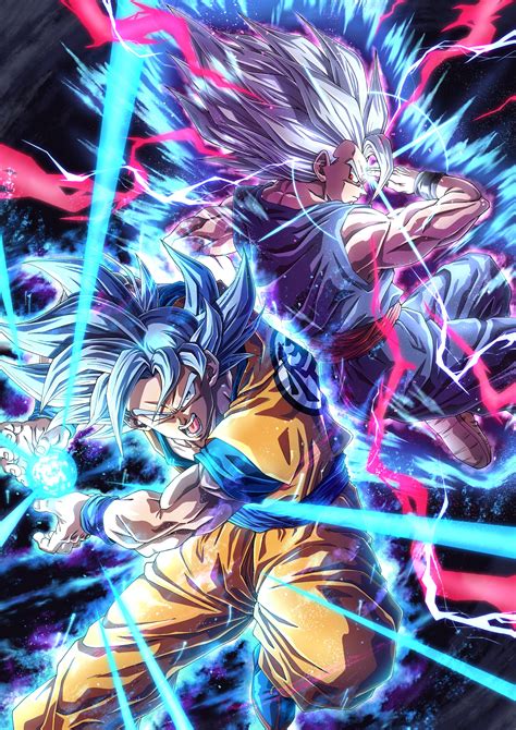 Ilustración de Kame-Sen'nin enseñando el Kamehameha a Son Goku