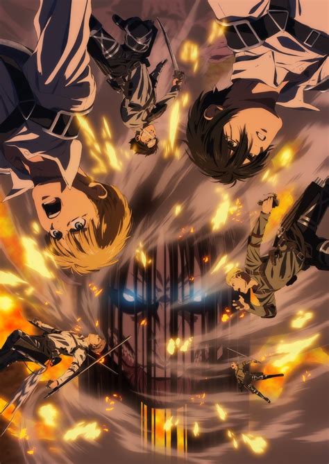 Póster promocional del maratón de Attack on Titan en Cinépolis