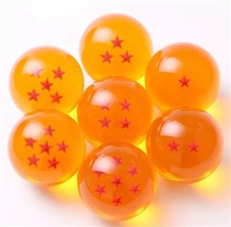 Colección completa de Bolas de Dragón (ilustrativa)