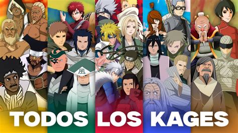 Ilustración de los Cuatro Kages