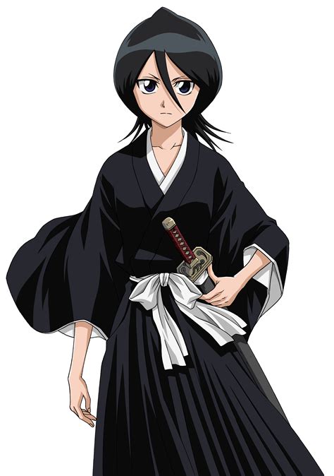 Ilustración de Rukia Kuchiki como Shinigami