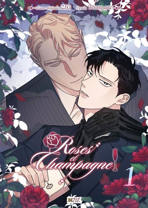 Portada del webtoon Rosas y Champaña