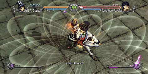 Will A. Zeppeli enseñando Hamon