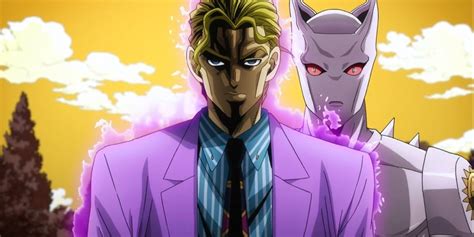 Yoshikage Kira con Killer Queen