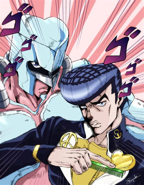 Josuke Higashikata y Crazy Diamond