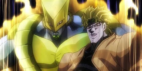 Dio Brando con su Stand The World