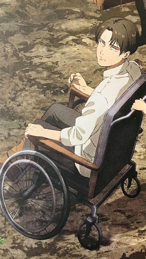 Levi en silla de ruedas