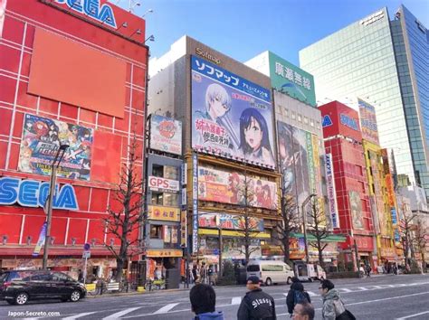 Mapa de Akihabara, distrito de anime de Tokio