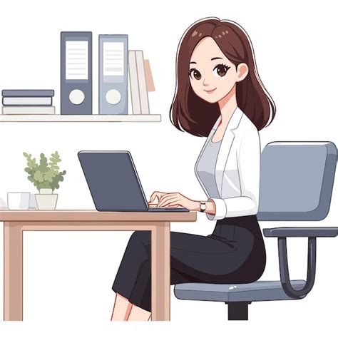 Ilustración de un mangaka trabajando en su escritorio