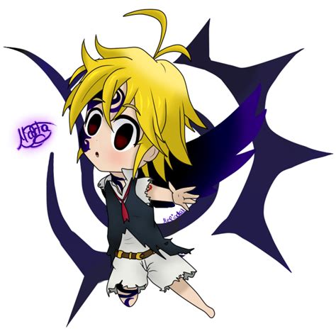 Meliodas en estilo Chibi
