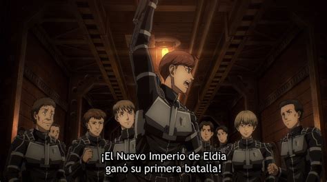Yelena y los Jaegeristas discutiendo con Dot Pixis