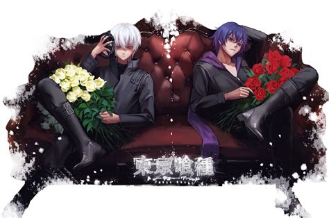 Ken Kaneki enfrentándose a Ayato Kirishima